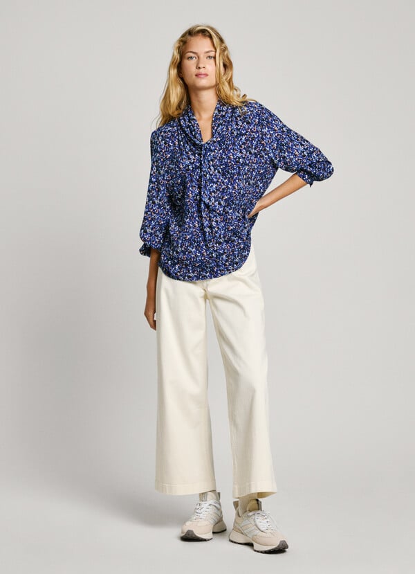 Pepe Jeans blusa fluida estampado floral En oferta