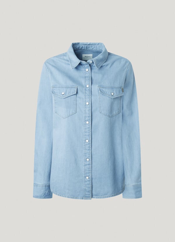Pepe Jeans camisa denim fit regular Ventas relámpago
