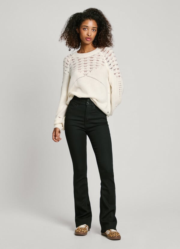 Pepe Jeans jersey calado cuello redondo Superdescuento