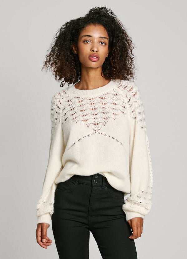 Pepe Jeans jersey calado cuello redondo Superdescuento