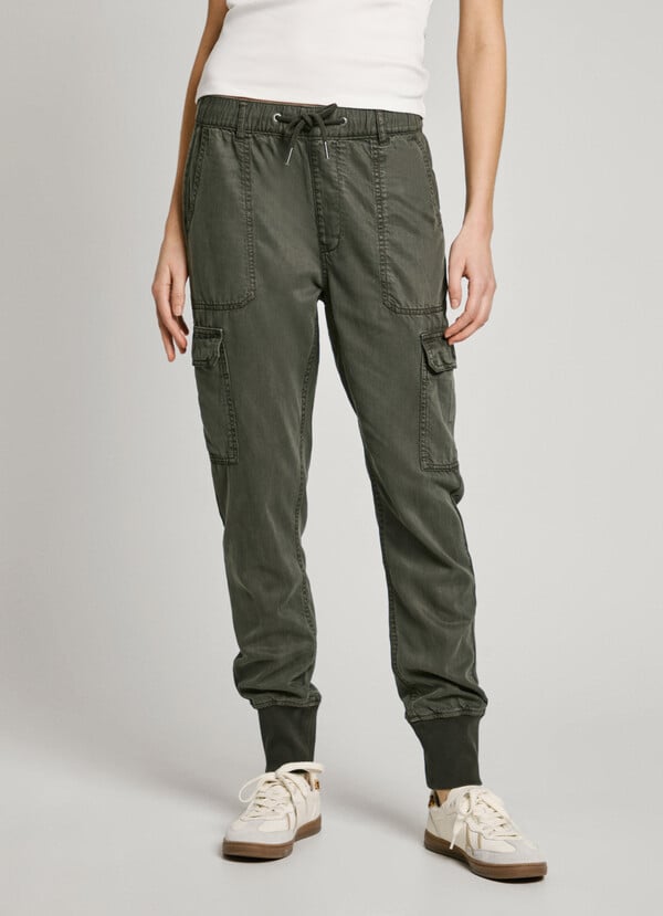 Pepe Jeans pantalón jogger fit slim Envío internacional gratuito