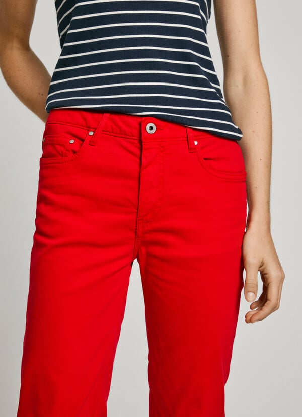 Pepe Jeans pantalón 5 bolsillos fit slim Descuentos del mes