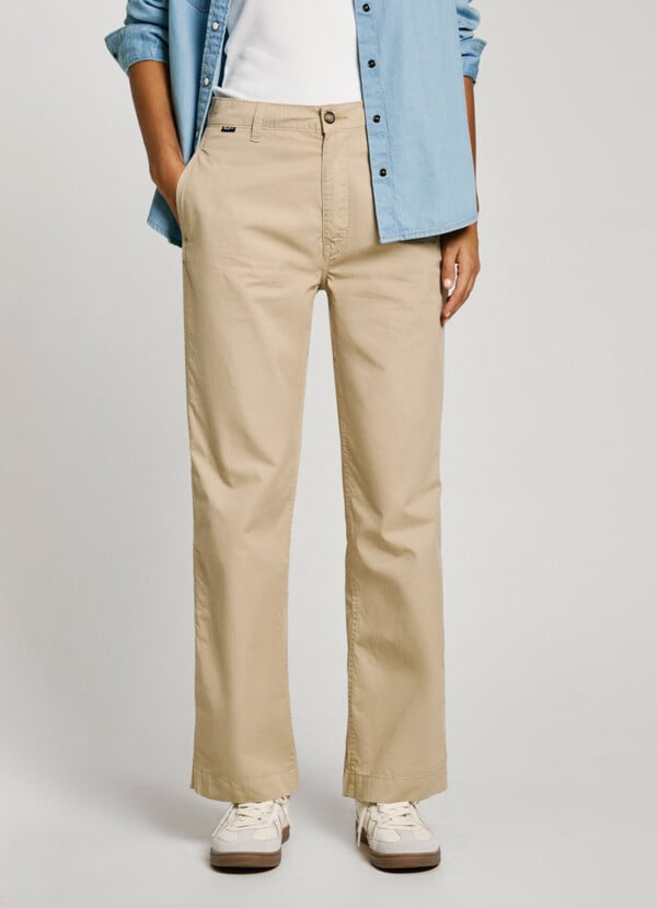 Pepe Jeans pantalón chino fit regular Oferta exclusiva