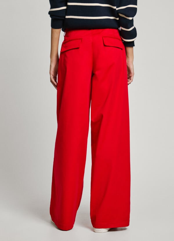 Pepe Jeans pantalón chino pierna ancha Devoluciones gratuitas