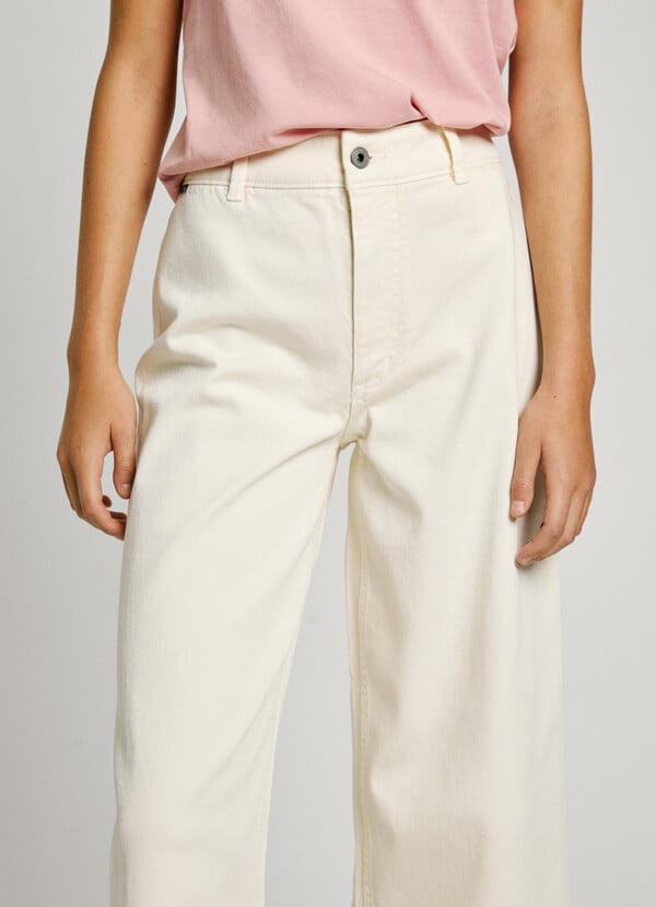 Pepe Jeans jeans fit culotte y tiro alto - tania Venta caliente