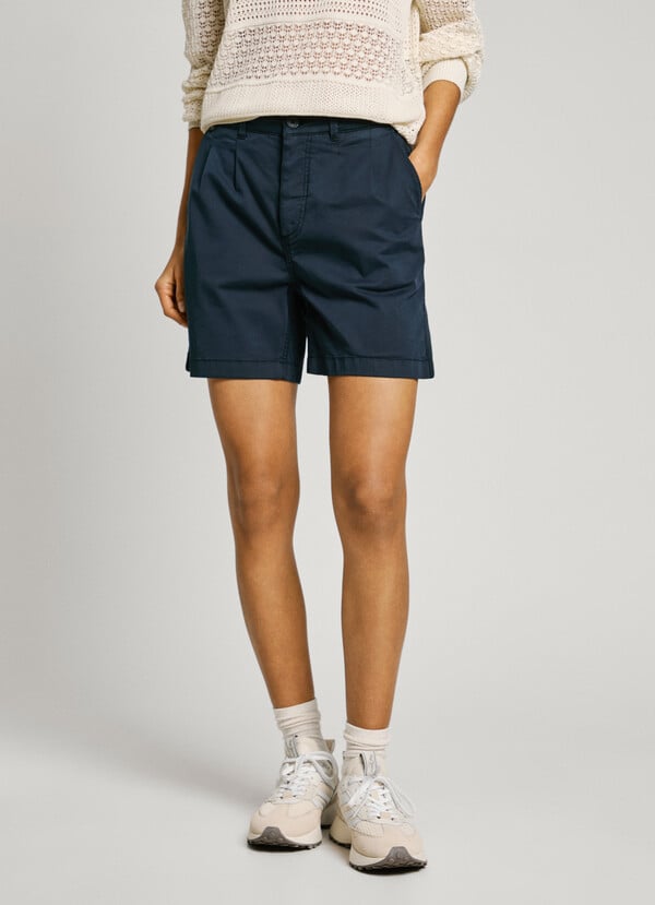 Pepe Jeans bermuda chino fit regular Descuento