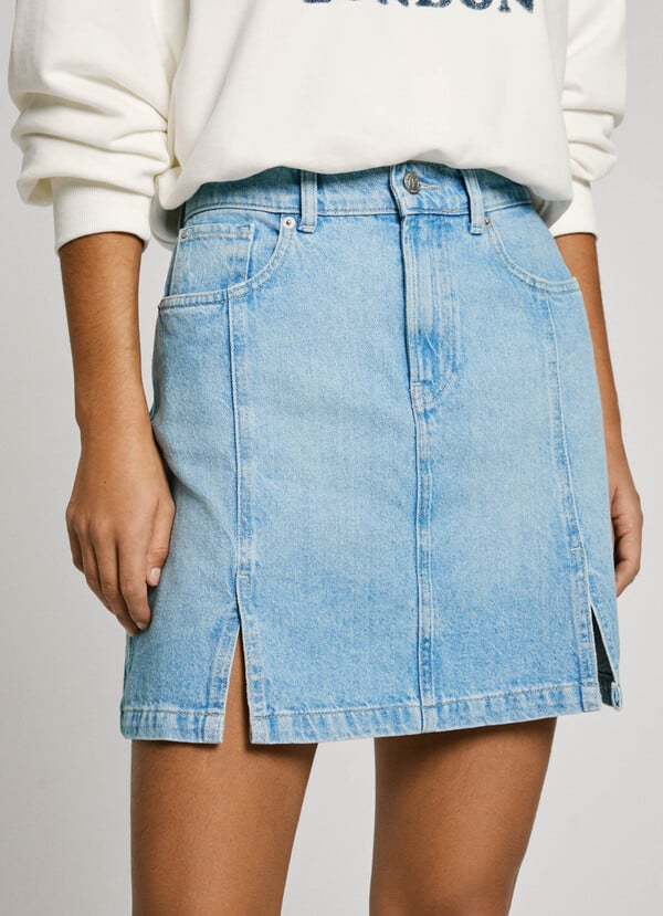 Pepe Jeans falda corta denim fit regular ÚLTIMAS EDICIONES