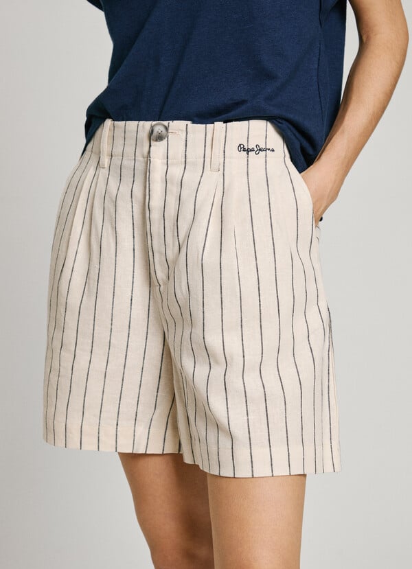 Pepe Jeans shorts rayas Descuento por venta flash