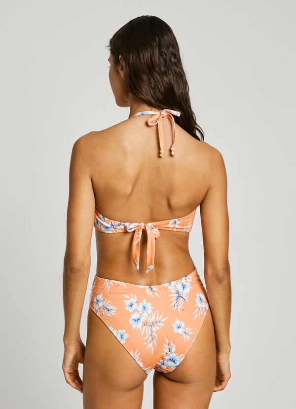 Pepe Jeans bañador cut out flores Devoluciones gratuitas