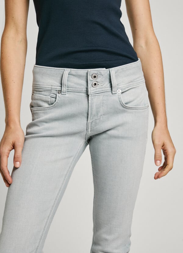 Pepe Jeans jeans fit slim y tiro bajo - venus Último día