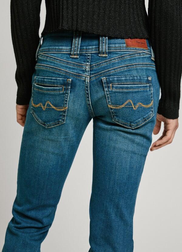 Pepe Jeans jeans fit slim y tiro medio - gen Precio de fábrica