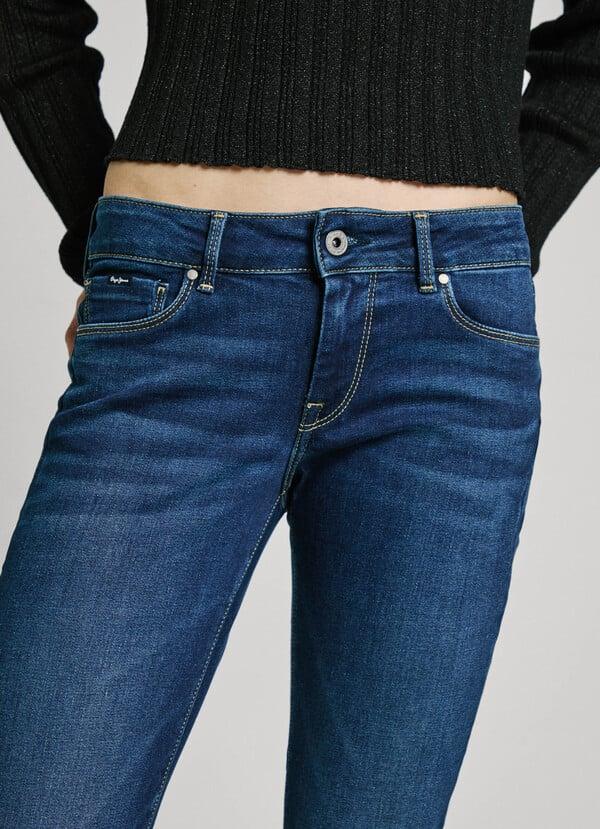 Pepe Jeans jeans fit skinny y tiro medio - soho Superdescuento