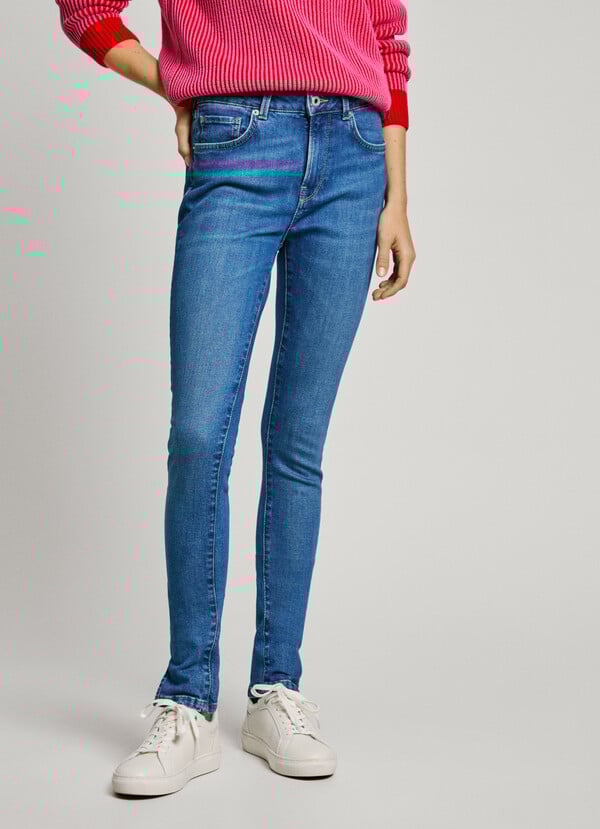 Pepe Jeans jeans fit skinny y tiro medio - regent Envío internacional gratuito