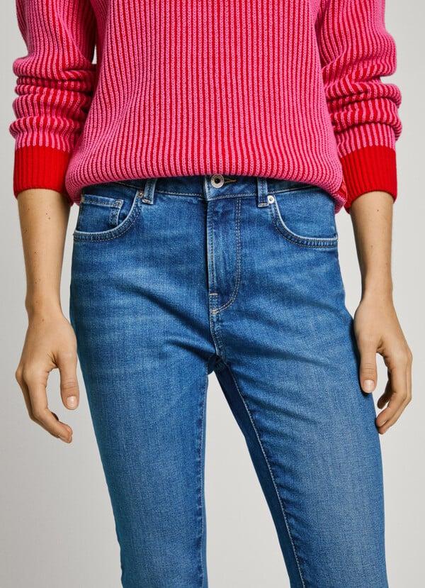 Pepe Jeans jeans fit skinny y tiro medio - regent Envío internacional gratuito