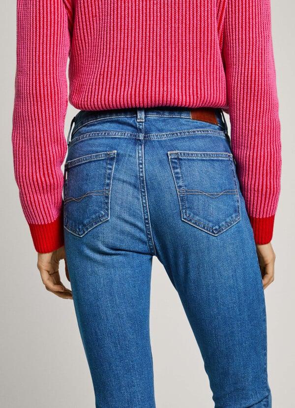 Pepe Jeans jeans fit skinny y tiro medio - regent Envío internacional gratuito
