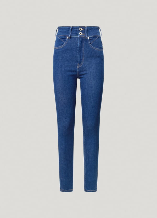 Pepe Jeans jeans fit super skinny y tiro alto Ahorra y exporta