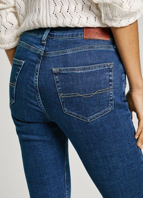 Pepe Jeans jeans fit skinny y tiro medio - regent Libre de impuestos