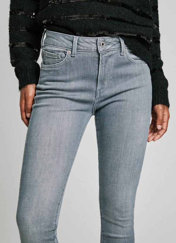 Pepe Jeans jeans fit skinny y tiro medio - regent Oferta exclusiva