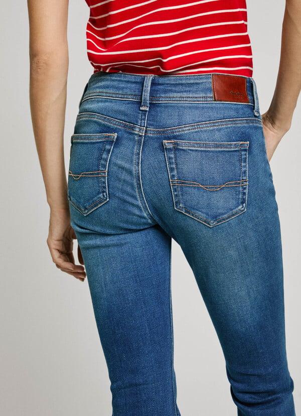 Pepe Jeans jeans fit flare y tiro bajo - pimlico Descuento por venta flash