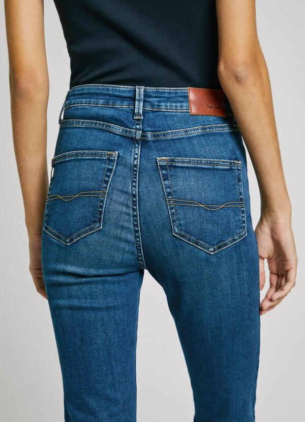 Pepe Jeans jeans fit flare y tiro alto - dion Grandes ahorros