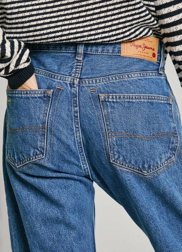 Pepe Jeans jeans fit loose y tiro bajo 2025