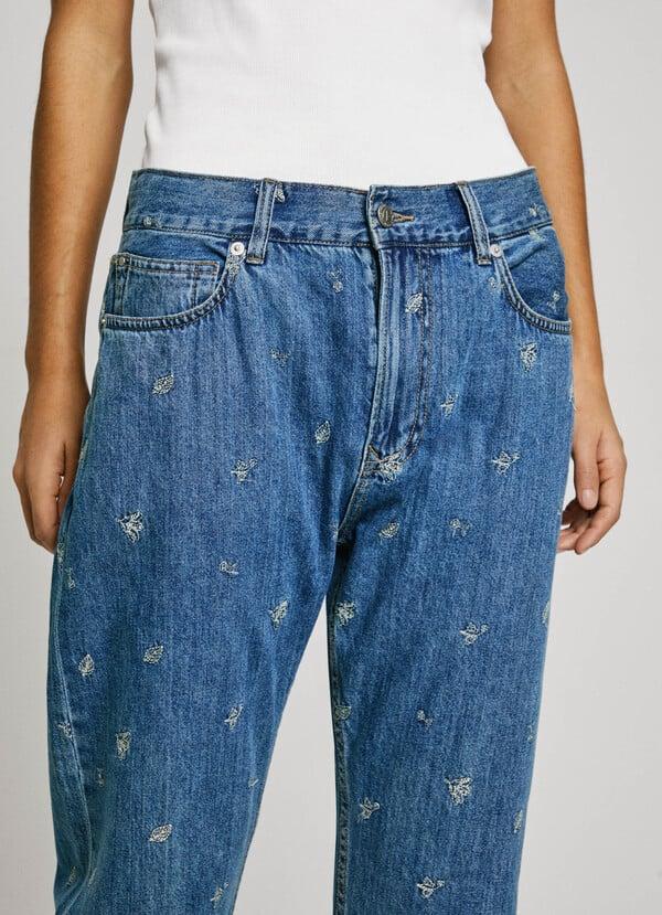 Pepe Jeans jeans fit loose y tiro bajo - blossom En línea