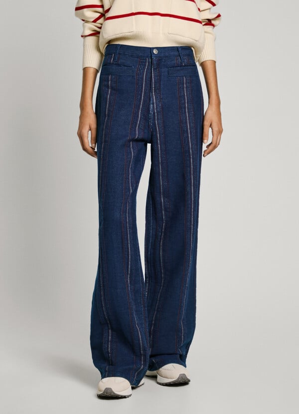 Pepe Jeans jeans fit loose y tiro alto Outlet
