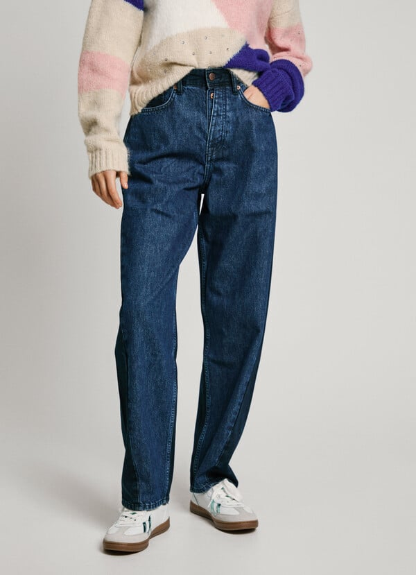 Pepe Jeans jeans fit loose y tiro alto - mix Rebajas