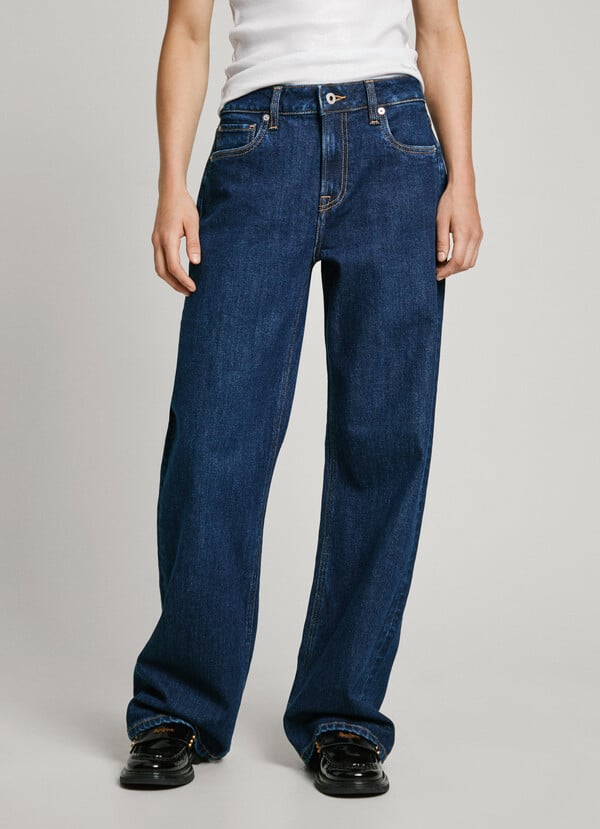 Pepe Jeans jeans fit loose y tiro alto - hazel Gran oferta