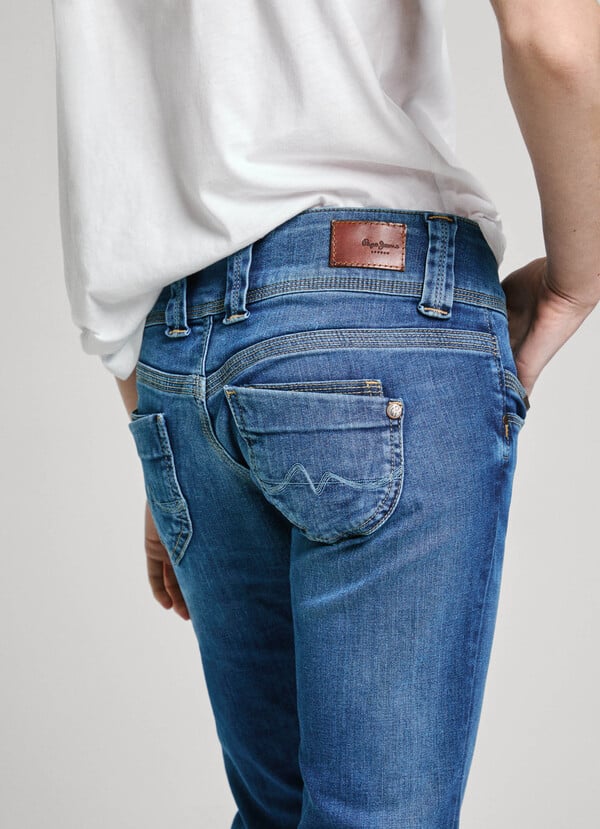 Pepe Jeans jeans fit slim y tiro bajo - venus Los más vendidos