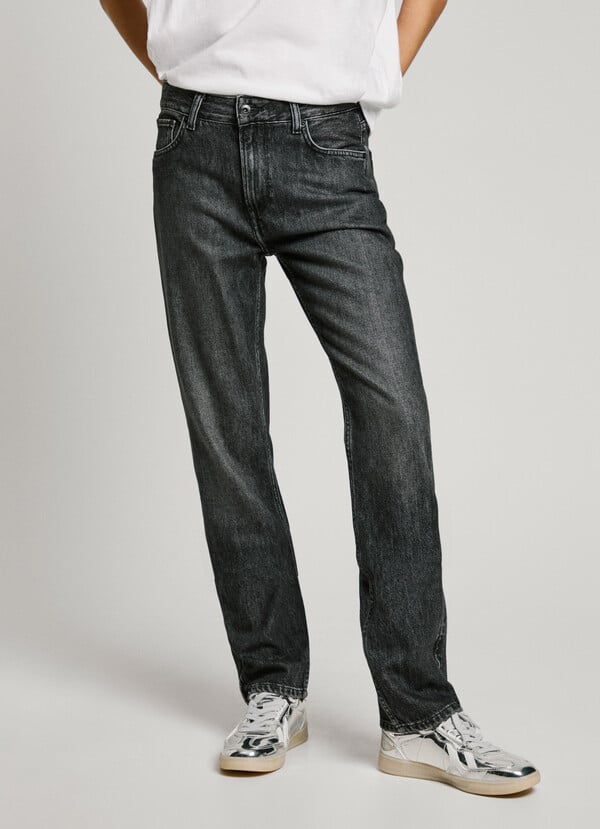 Pepe Jeans jeans fit recto y tiro medio - mary Ventas relámpago