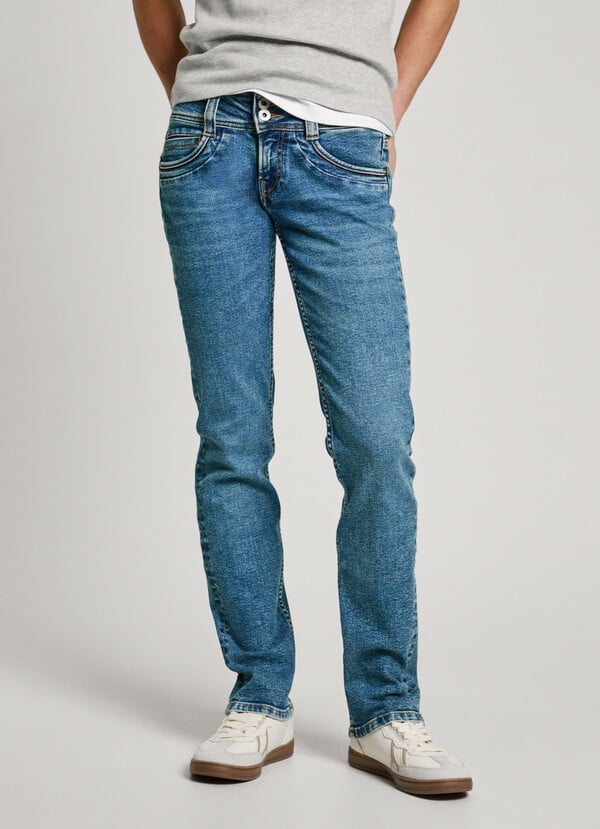 Pepe Jeans jeans fit slim y tiro medio - gen Mejor oferta
