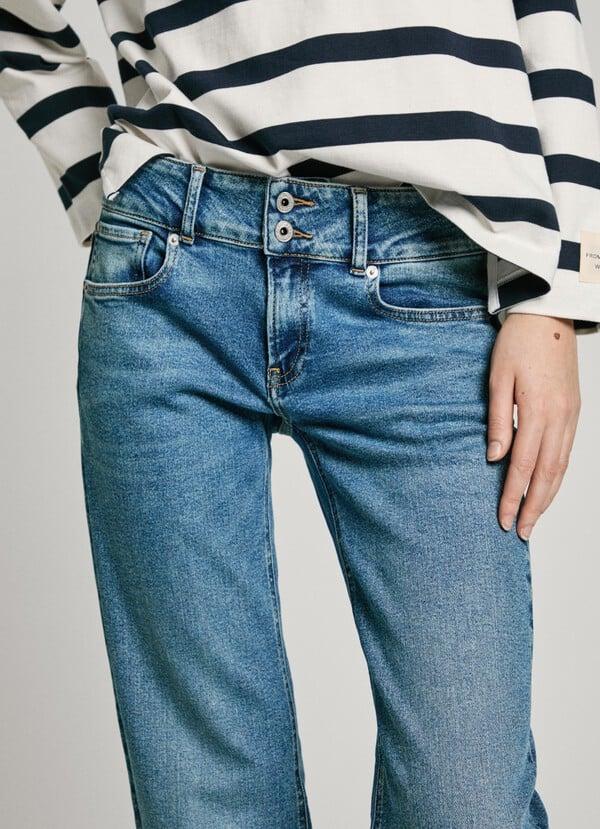 Pepe Jeans jeans fit recto y tiro bajo - venus Rebajas online