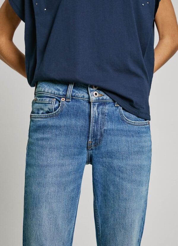 Pepe Jeans jeans fit flare y tiro medio - venus Rebajas top