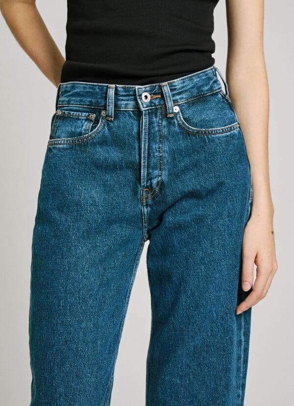 Pepe Jeans jeans fit recto y tiro alto - robyn Envío gratis
