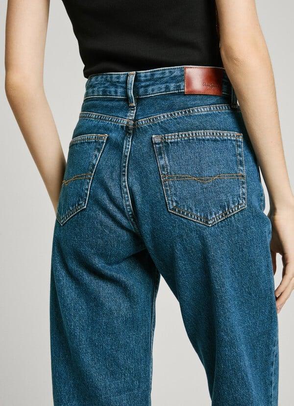Pepe Jeans jeans fit recto y tiro alto - robyn Envío gratis