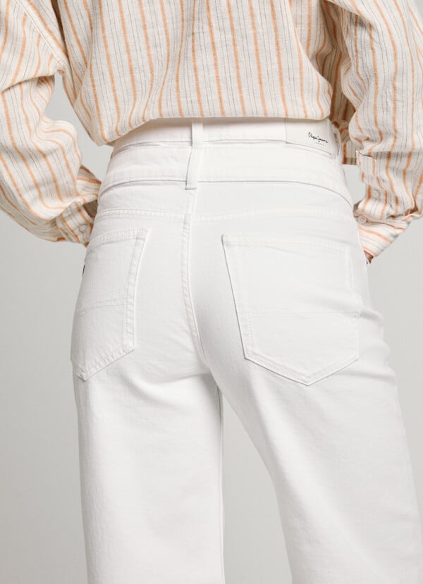 Pepe Jeans jeans fit recto y tiro alto Últimos 3 días