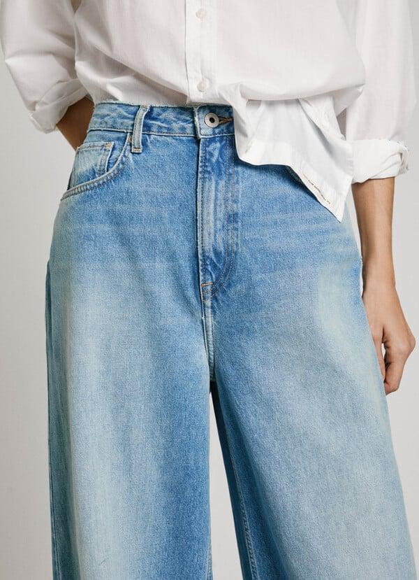 Pepe Jeans jeans fit wide y tiro alto - jaimy Precio de fábrica