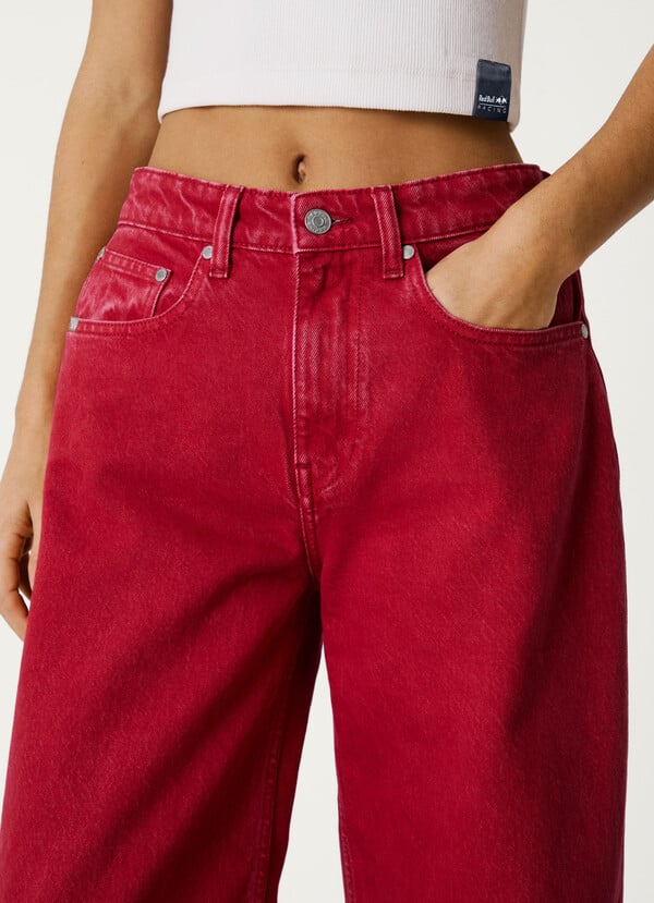 Pepe Jeans jeans fit wide y tiro medio Promoción trimestral