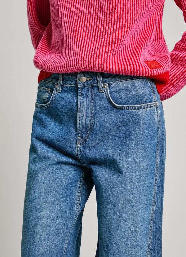 Pepe Jeans jeans fit wide y tiro medio Superdescuento