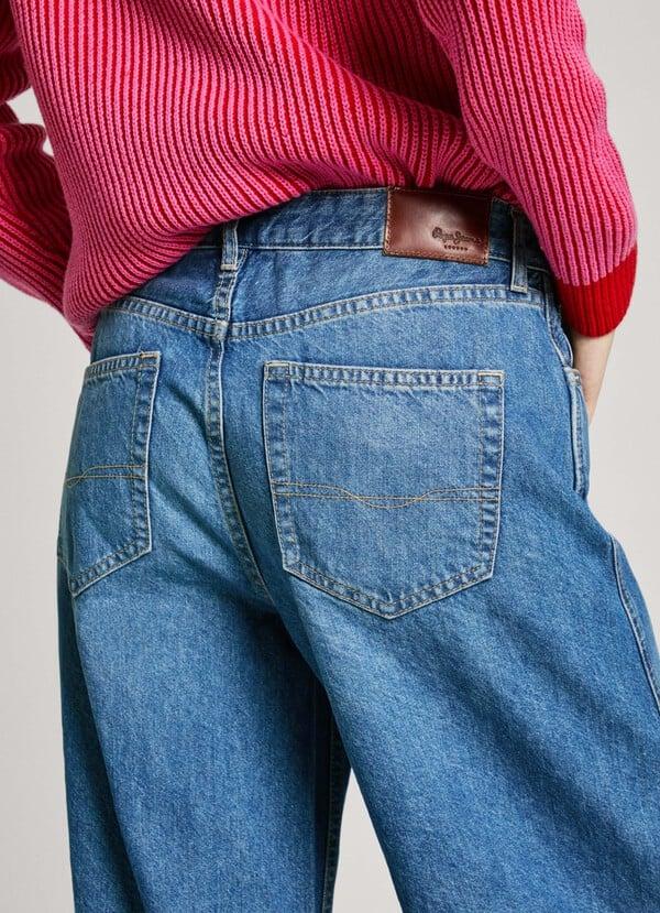 Pepe Jeans jeans fit wide y tiro medio Superdescuento
