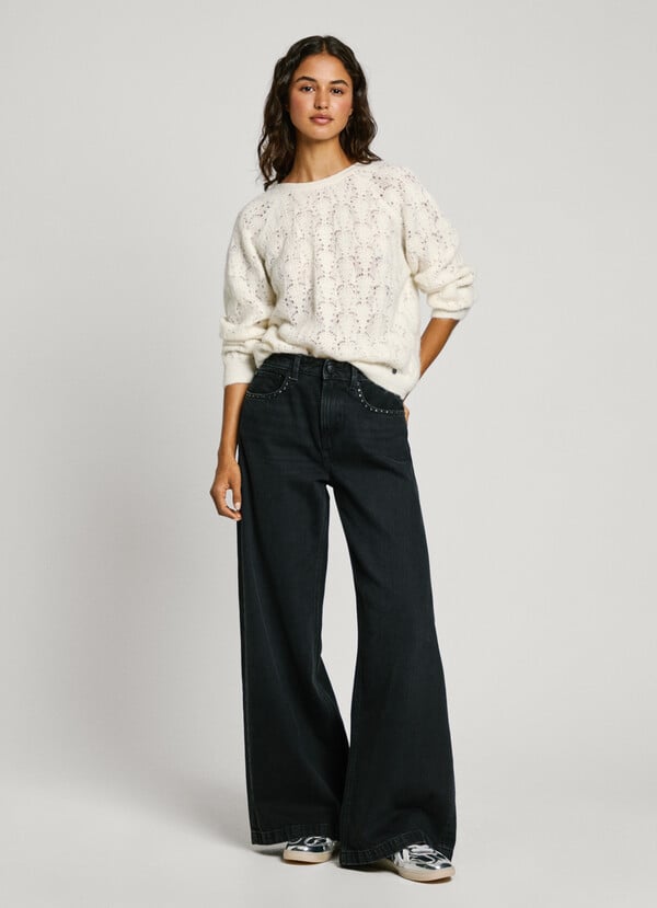 Pepe Jeans jeans fit wide y tiro medio