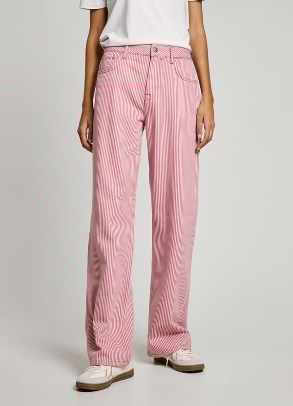 Pepe Jeans jeans fit loose y tiro alto Libre de impuestos