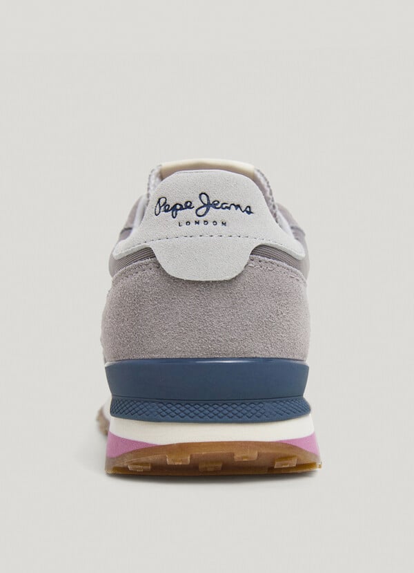 Pepe Jeans zapatillas running con detalles en ante - kingston Oferta exclusiva