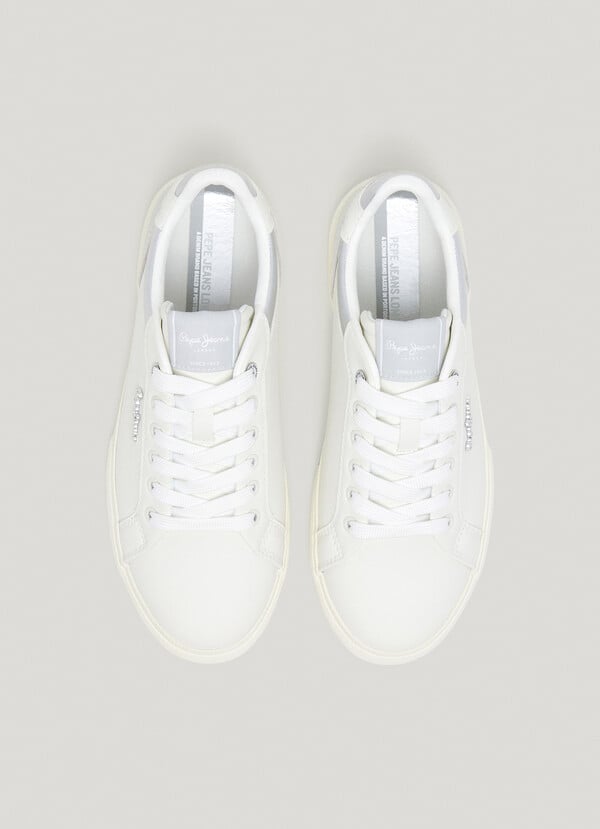 Pepe Jeans zapatillas clásicas con detalles en ante Descuento por venta flash