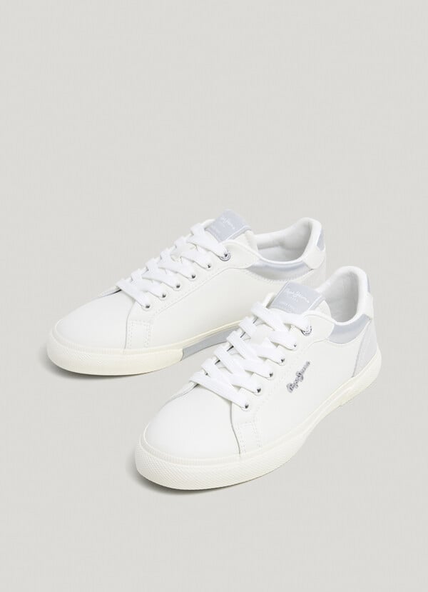 Pepe Jeans zapatillas clásicas con detalles en ante Descuento por venta flash