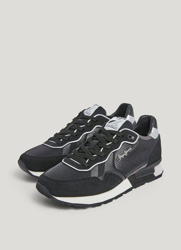Pepe Jeans zapatillas running lentejuelas - brit Grandes ahorros