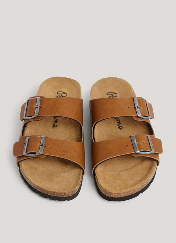 Pepe Jeans sandalias con doble hebilla Devoluciones gratuitas