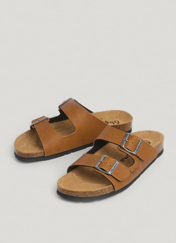 Pepe Jeans sandalias con doble hebilla Devoluciones gratuitas
