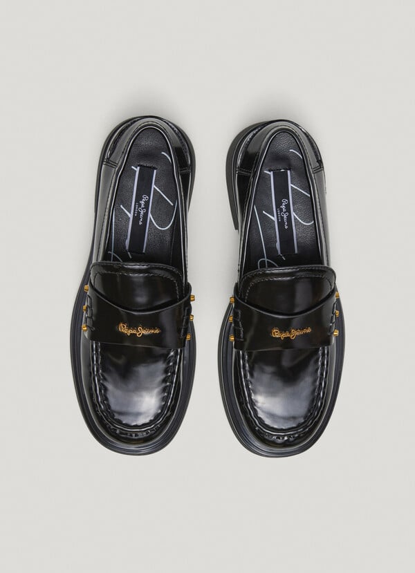Pepe Jeans mocasines con tachuelas metálicas Gran oferta